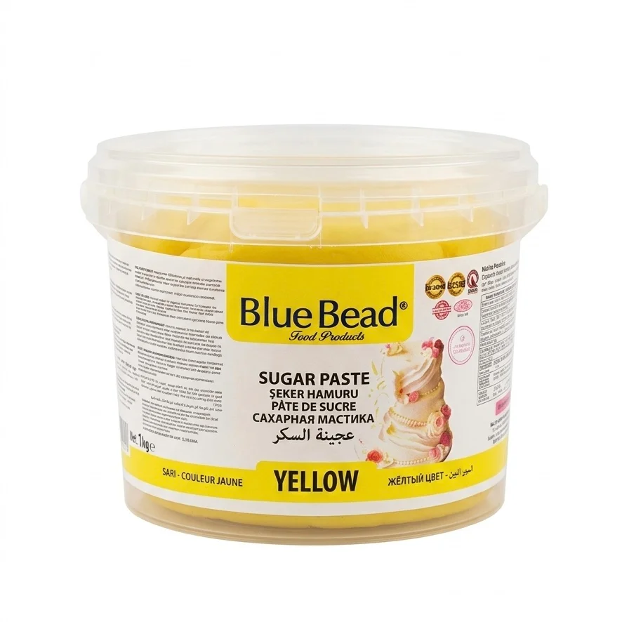 Pâte à sucre jaune